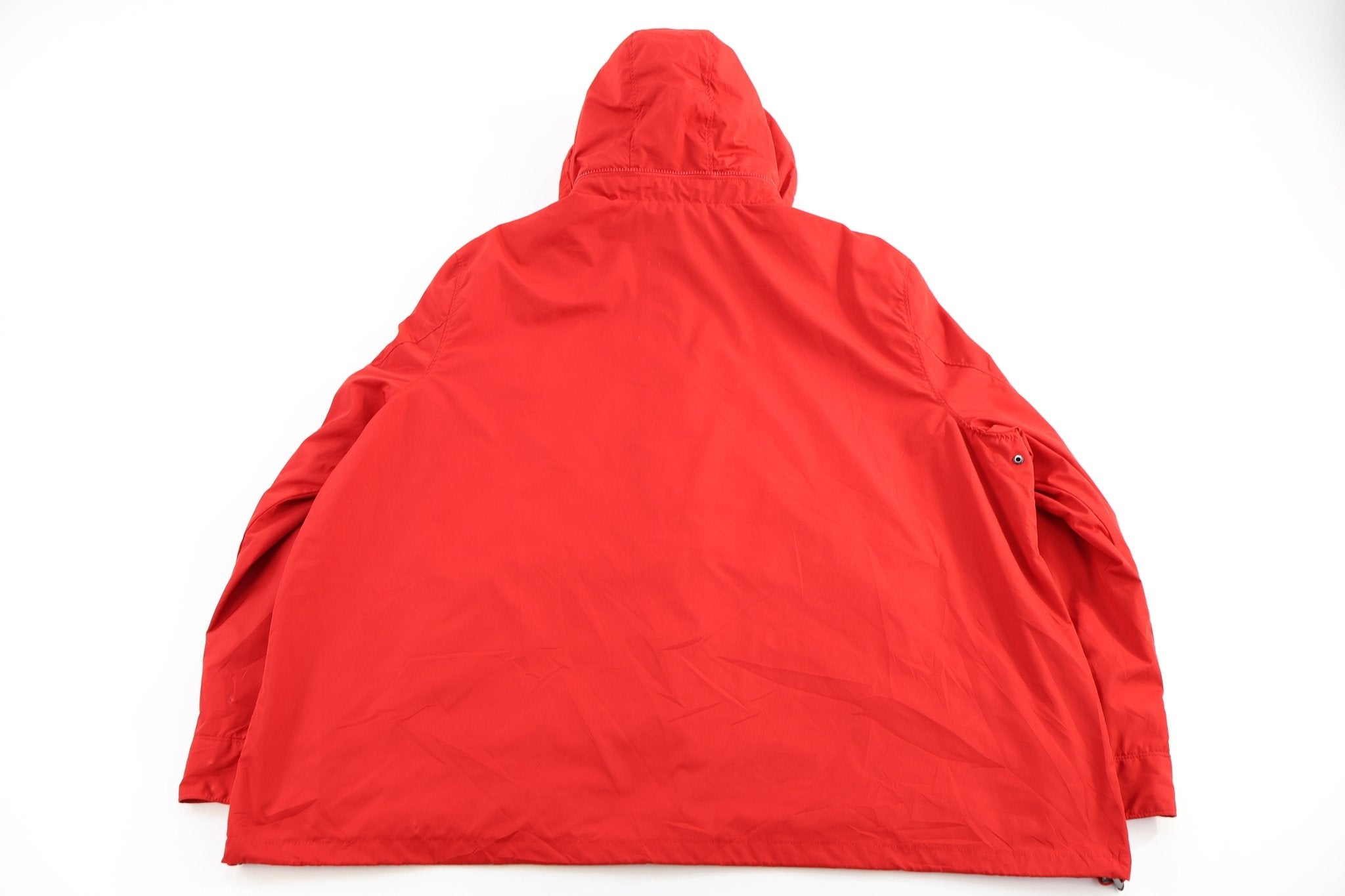 Polo by Ralph Lauren Embroidered Logo Red Full Zip Jacket - Jacket - Thrifted Threads