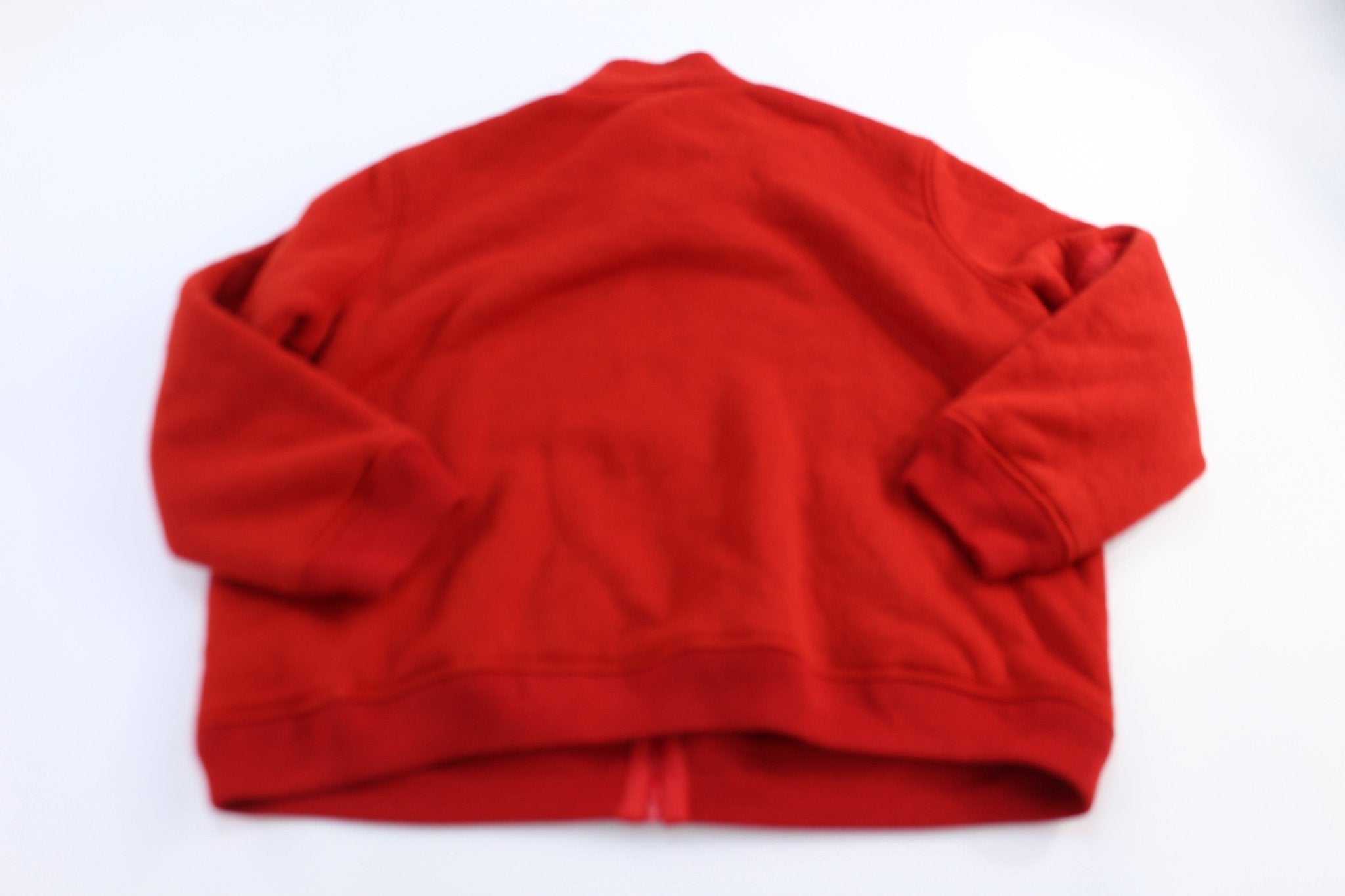 Polo by Ralph Lauren Embroidered Logo Red Full Zip Jacket - Jacket - Thrifted Threads