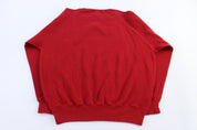 Polo by Ralph Lauren Embroidered Logo Red Knit Sweater - Sweater - Thrifted Threads