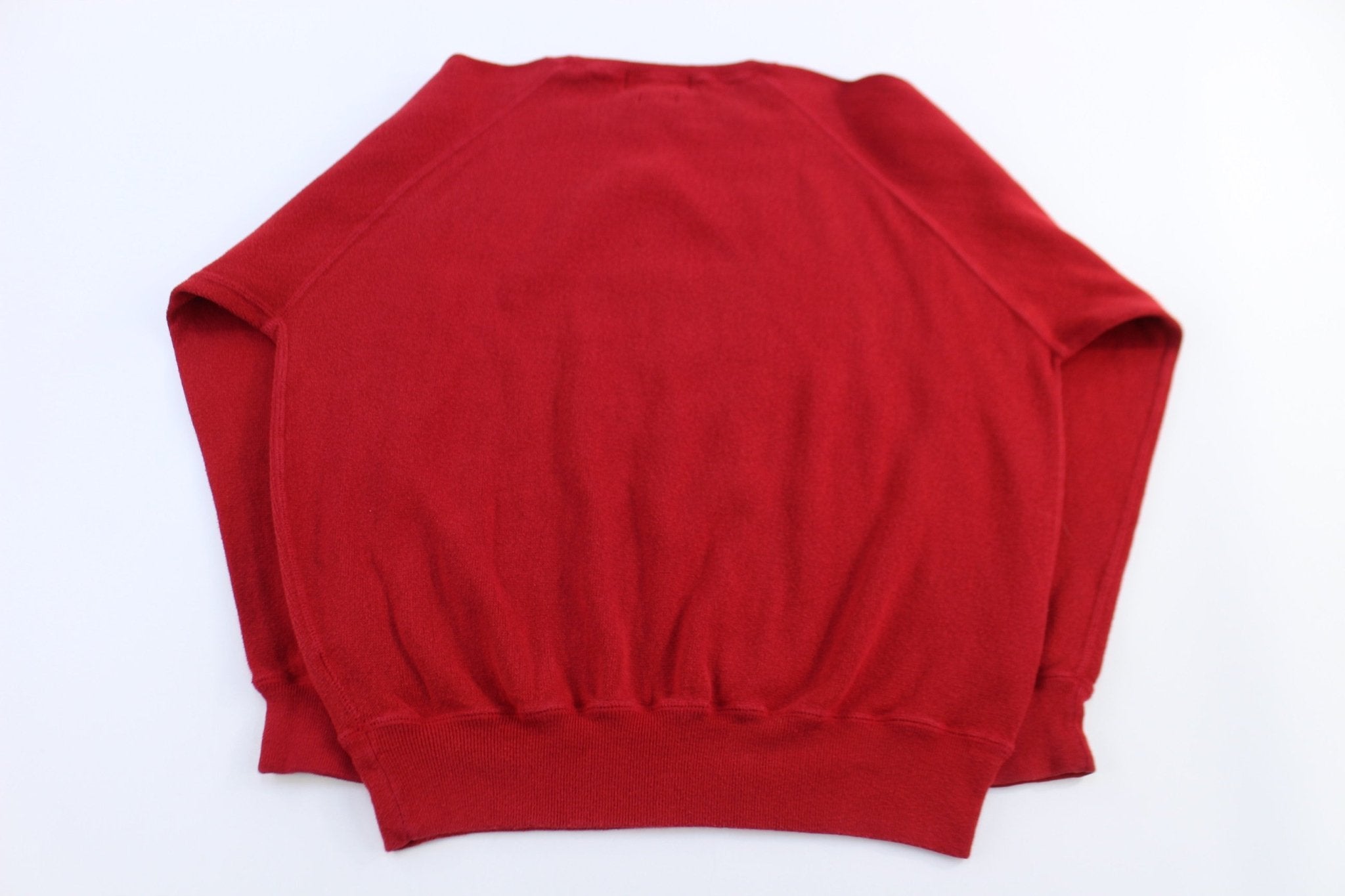 Polo by Ralph Lauren Embroidered Logo Red Knit Sweater - Sweater - Thrifted Threads