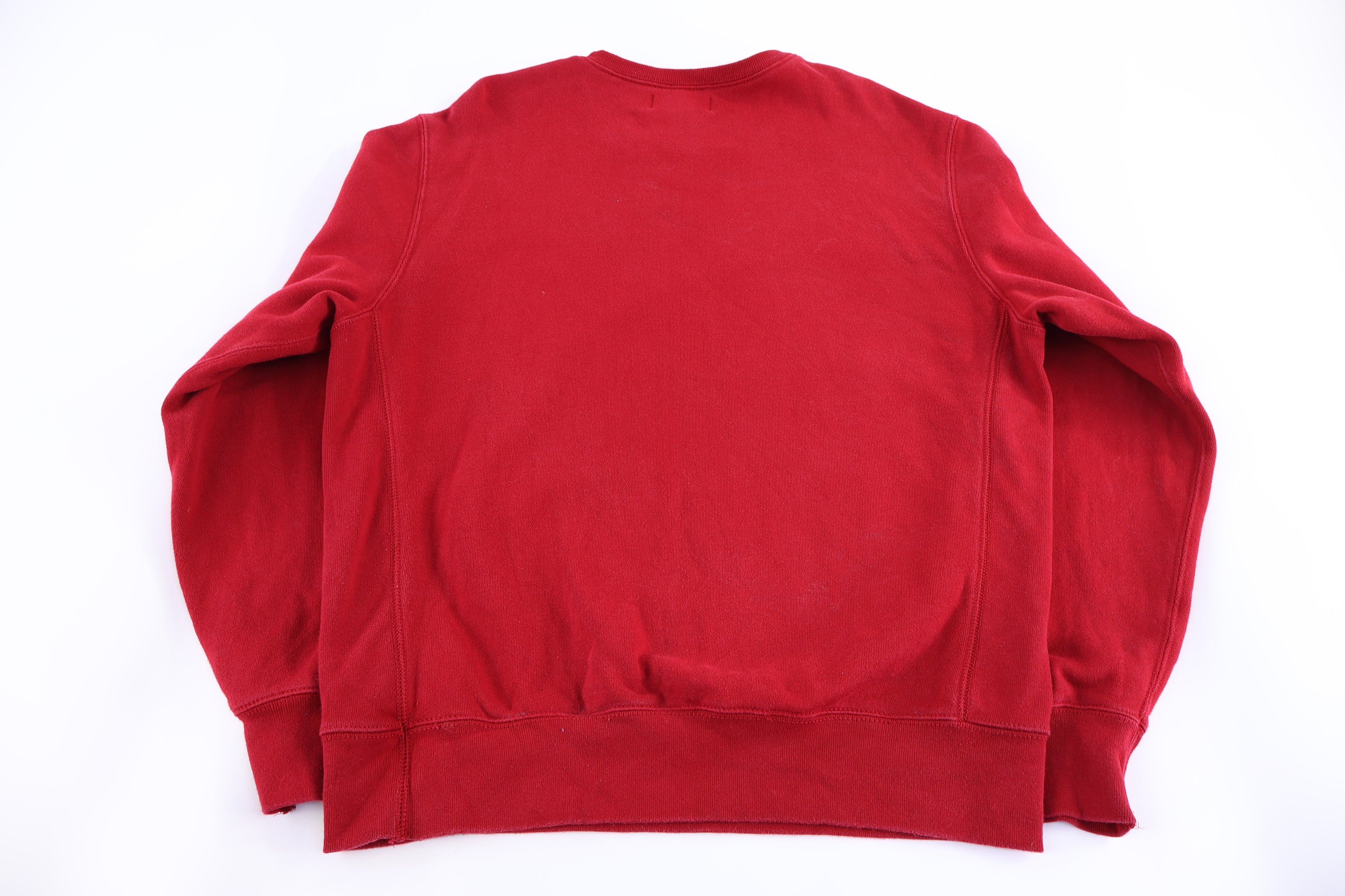 Polo by Ralph Lauren Embroidered Logo Red Pullover Sweater - Sweater - Thrifted Threads