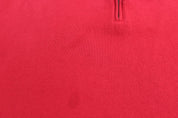 Polo by Ralph Lauren Embroidered Logo Red Quarter Zip Sweater - Sweater - Thrifted Threads