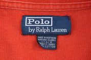 Polo by Ralph Lauren Embroidered Logo Red Quarter Zip Sweater - Sweater - Thrifted Threads