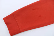 Polo by Ralph Lauren Embroidered Logo Red Quarter Zip Sweater - Sweater - Thrifted Threads