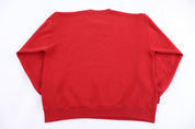 Polo by Ralph Lauren Embroidered Logo Red Sweater - Sweatshirt - Thrifted Threads