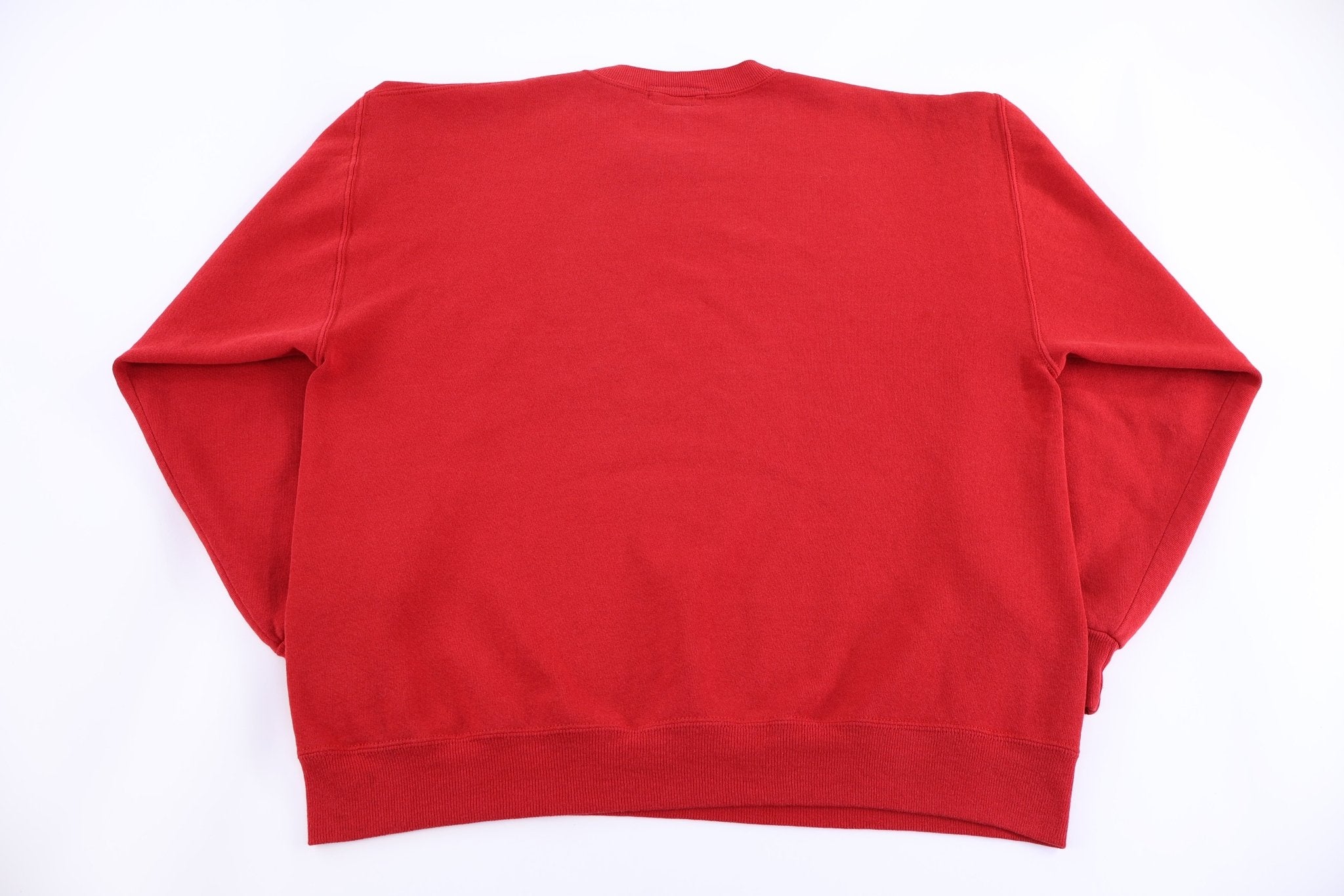 Polo by Ralph Lauren Embroidered Logo Red Sweater - Sweatshirt - Thrifted Threads