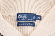 Polo by Ralph Lauren Embroidered Logo Shawl Collar Knit Sweater - Sweater - Thrifted Threads