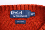 Polo by Ralph Lauren Embroidered Logo Sweater - Sweater - Thrifted Threads
