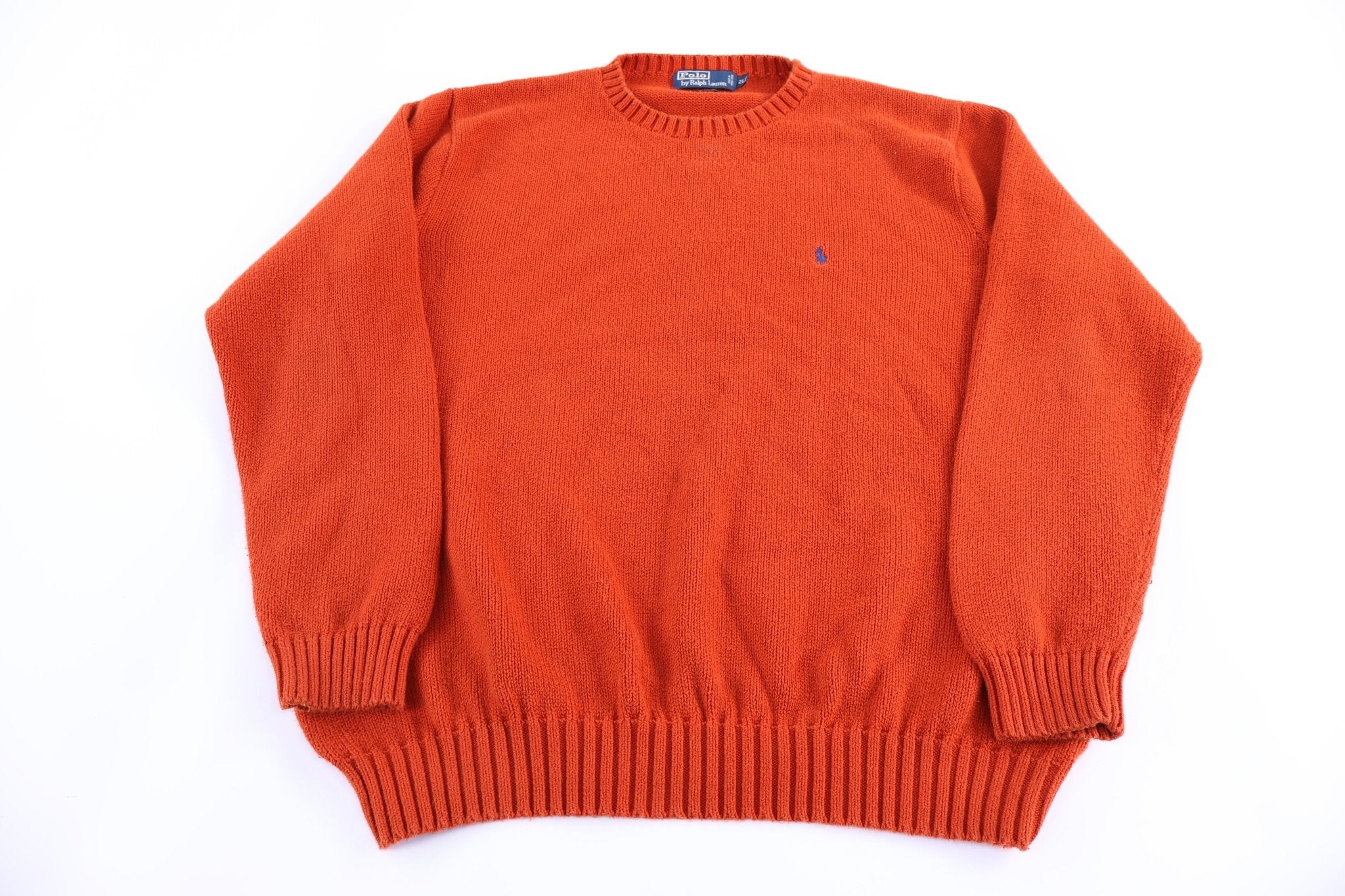 Polo by Ralph Lauren Embroidered Logo Sweater - Sweater - Thrifted Threads
