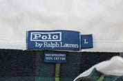 Polo by Ralph Lauren Green Plaid LS Button Up - ThriftedThreads.com