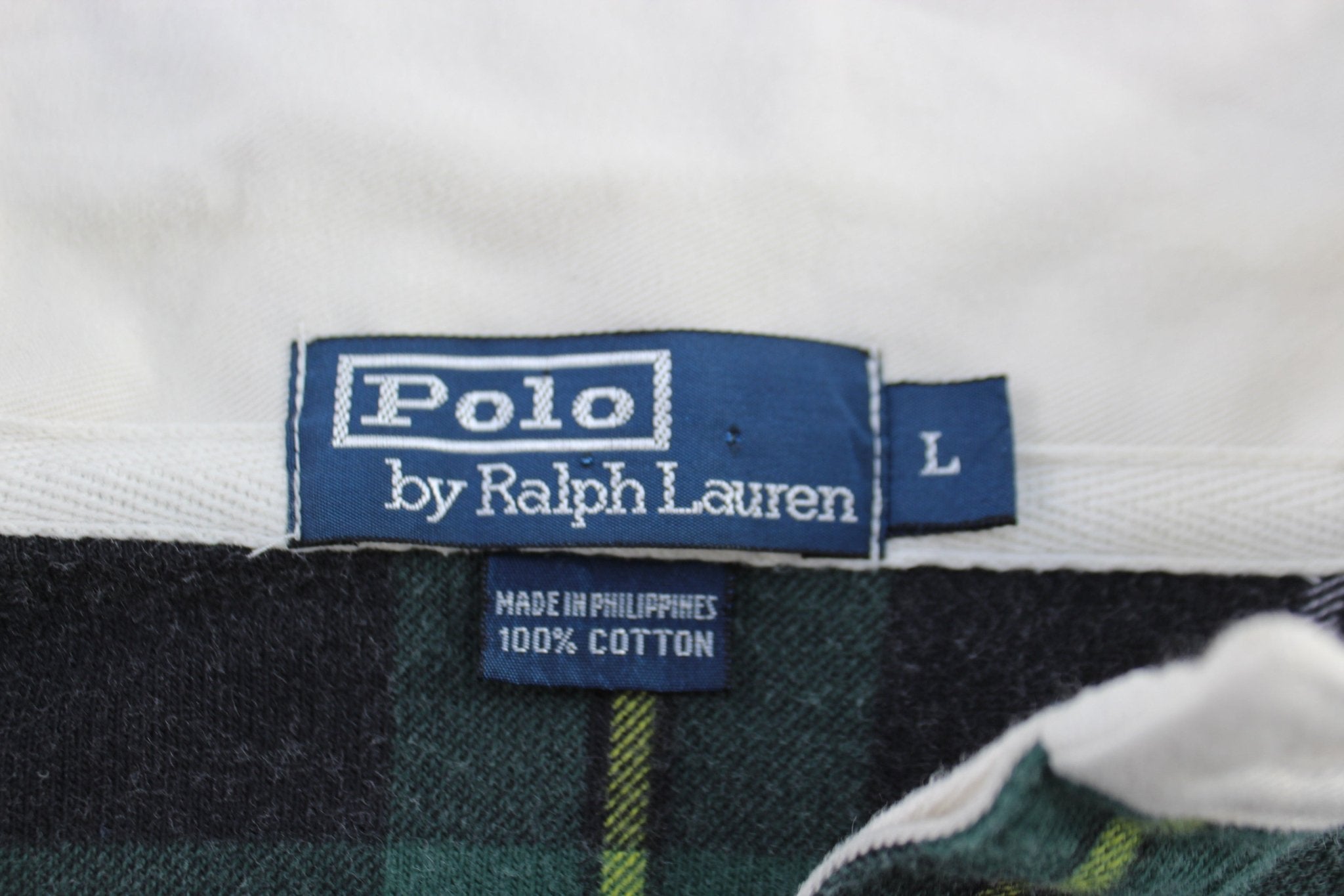 Polo by Ralph Lauren Green Plaid LS Button Up - ThriftedThreads.com