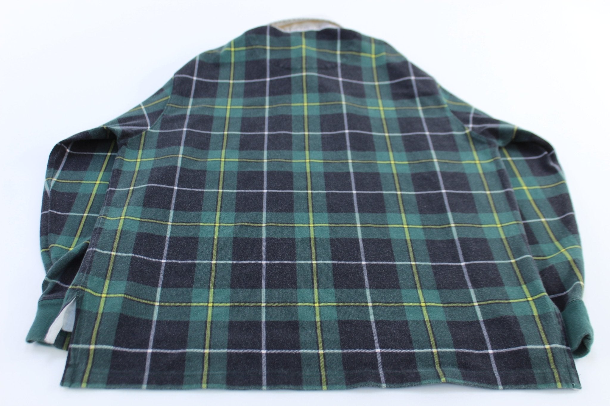 Polo by Ralph Lauren Green Plaid LS Button Up - ThriftedThreads.com