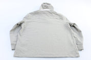 Polo by Ralph Lauren Grey Button Up Hoodie - ThriftedThreads.com