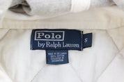 Polo by Ralph Lauren Grey Button Up Hoodie - ThriftedThreads.com