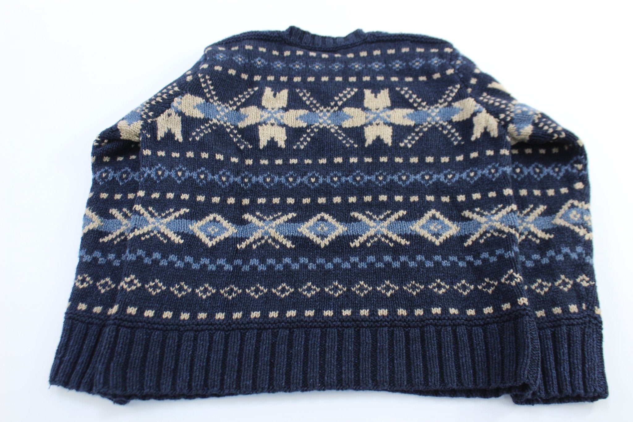 Polo by Ralph Lauren Hand Knit Ski Sweater - ThriftedThreads.com