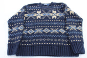 Polo by Ralph Lauren Hand Knit Ski Sweater - ThriftedThreads.com