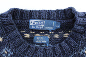 Polo by Ralph Lauren Hand Knit Ski Sweater - ThriftedThreads.com