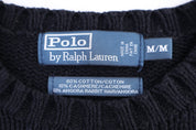 Polo by Ralph Lauren Multipattern Knit Sweater - Sweater - Thrifted Threads