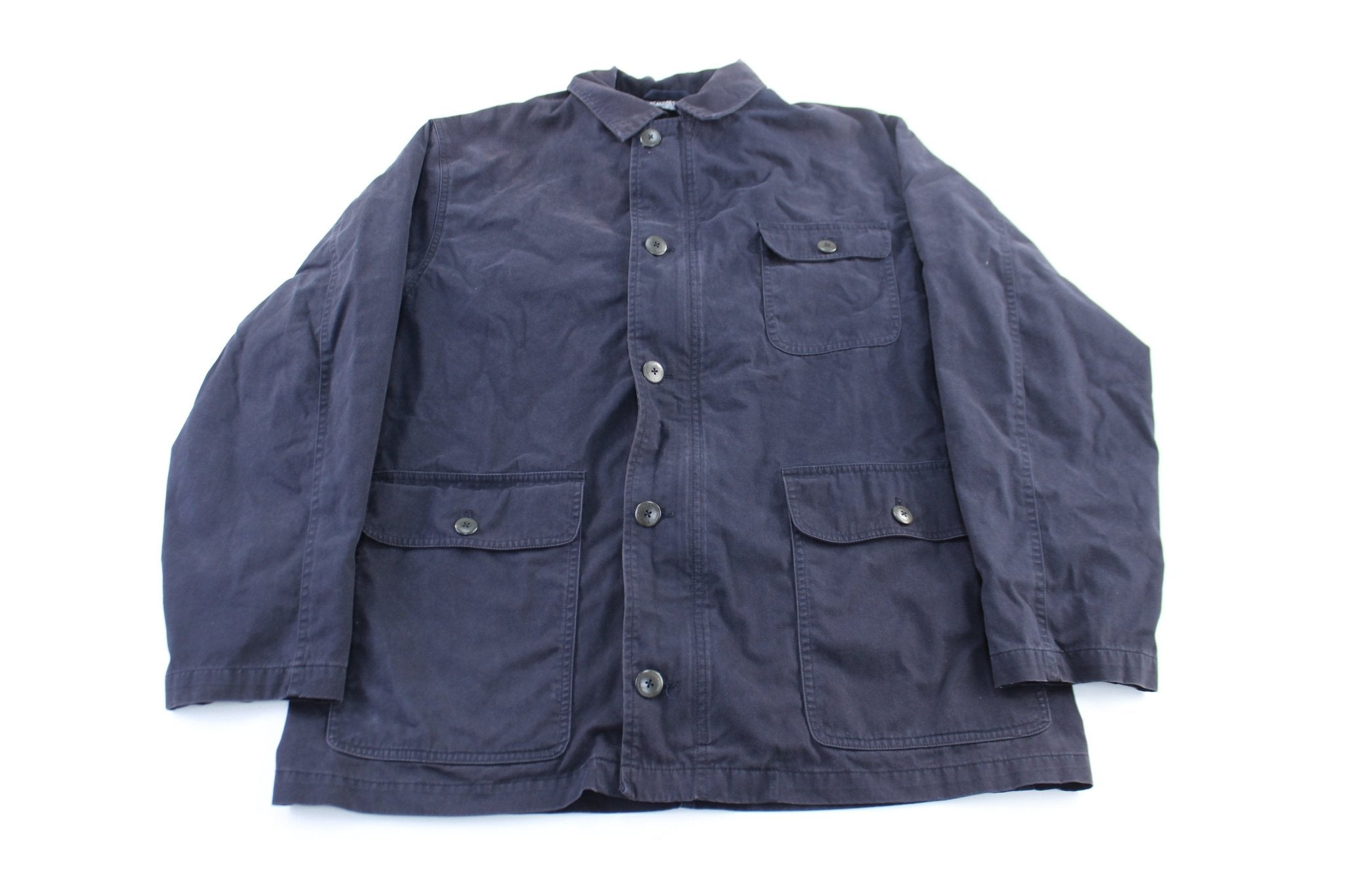 Polo by Ralph Lauren Navy Blue Chore Coat - ThriftedThreads.com