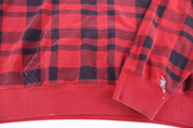 Polo by Ralph Lauren Plaid Pattern Pullover Hoodie - Sweatshirt - Thrifted Threads