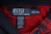 Polo by Ralph Lauren Plaid Pattern Pullover Hoodie - Sweatshirt - Thrifted Threads