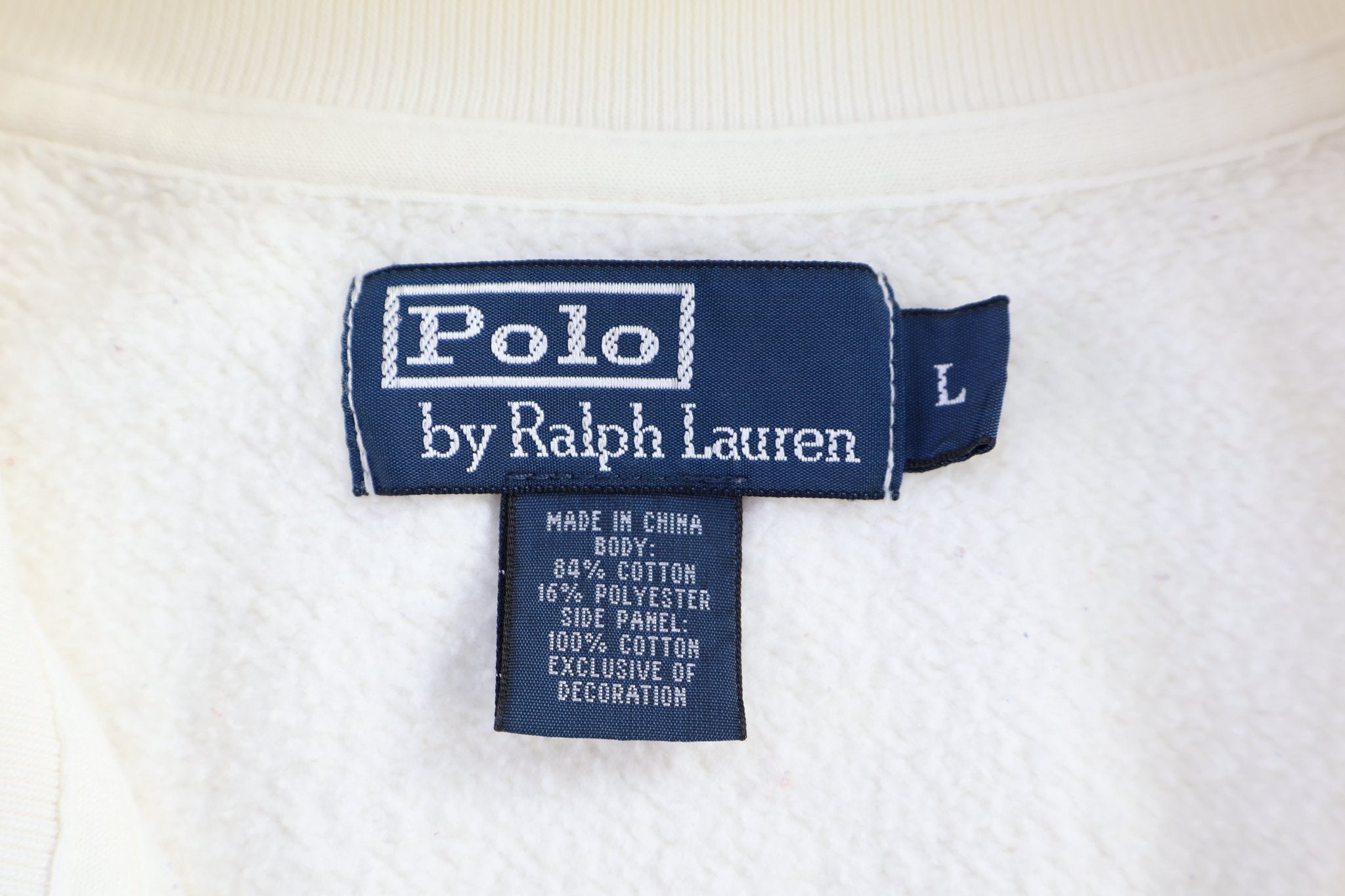Polo by Ralph Lauren Purple & White Track Jacket - Jacket - Thrifted Threads
