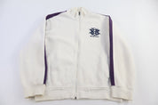 Polo by Ralph Lauren Purple & White Track Jacket - Jacket - Thrifted Threads