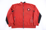 Polo by Ralph Lauren Red & Black Full Zip Track Jacket - Jacket - Thrifted Threads