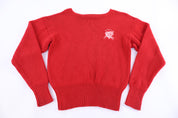 Polo by Ralph Lauren Red Knit Sweater - Sweater - Thrifted Threads