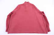 Polo by Ralph Lauren Red Quarter Zip Sweater - Sweater - Thrifted Threads