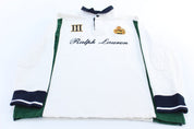 Polo by Ralph Lauren Snow Polo Challenge Cup Striped LS Button Up - ThriftedThreads.com