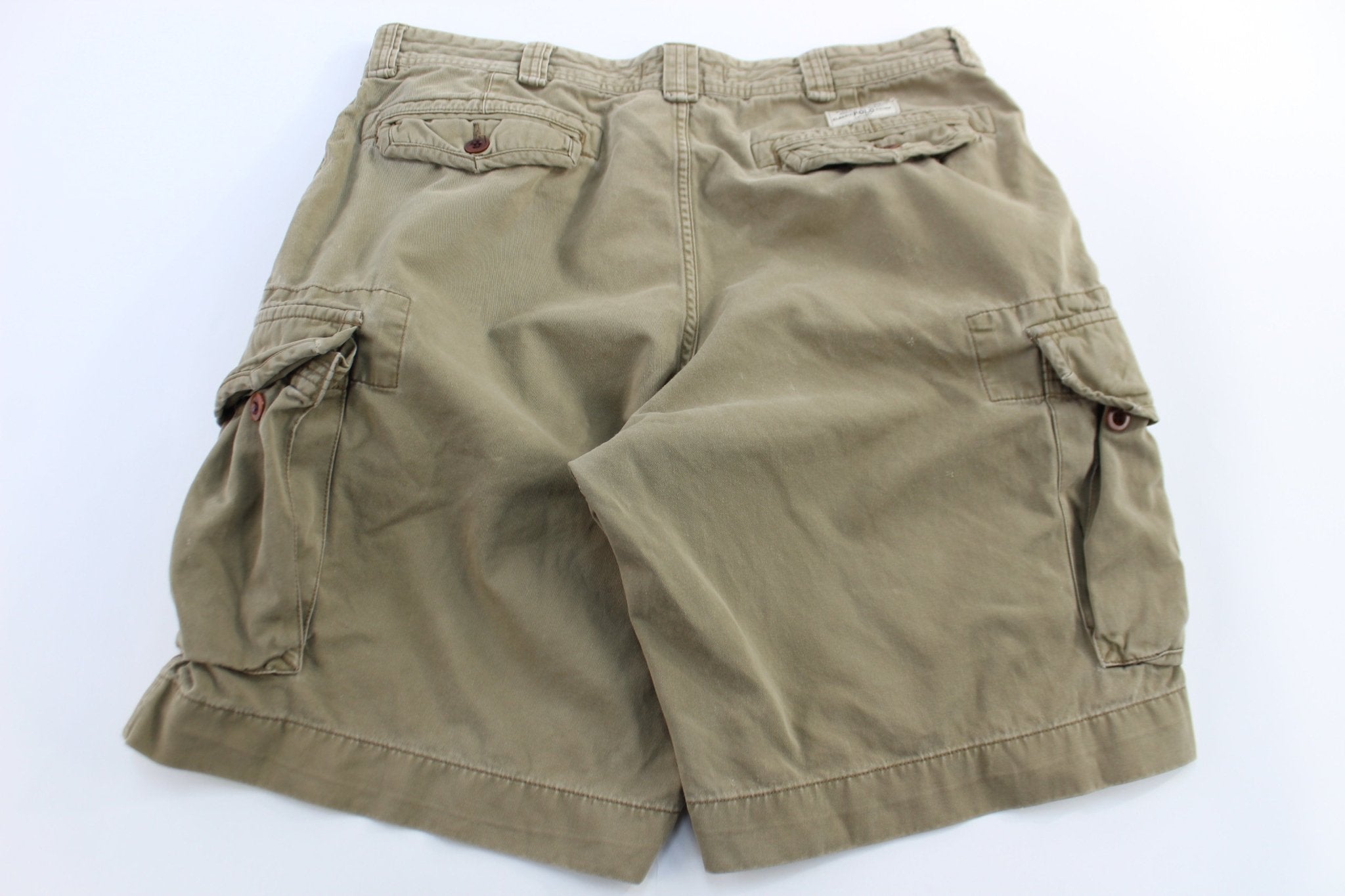 Polo by Ralph Lauren Tan Cargo Shorts - ThriftedThreads.com