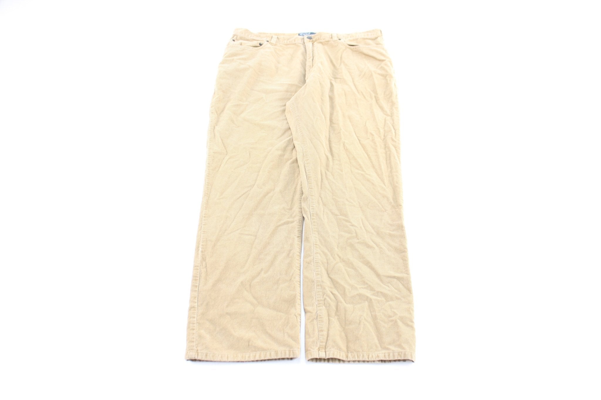 Polo by Ralph Lauren Tan Corduroy Pants - ThriftedThreads.com