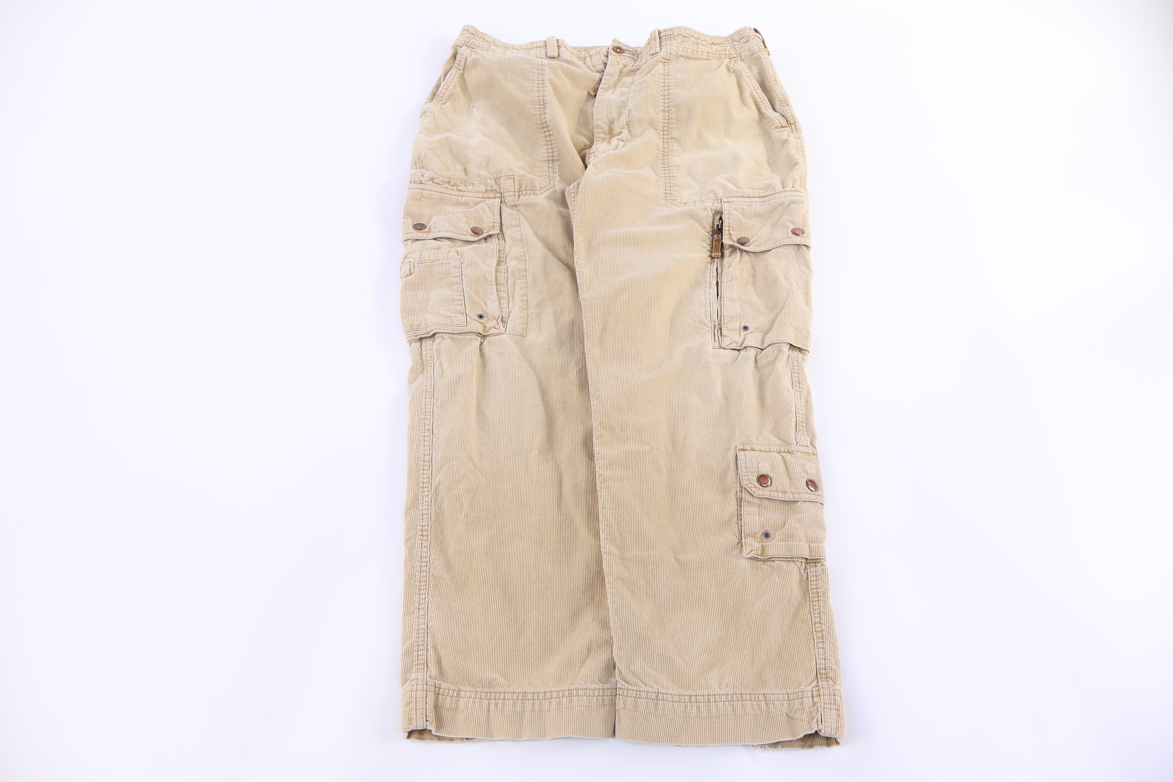 Polo by Ralph Lauren Tan Corduroy Pants - Pants - Thrifted Threads