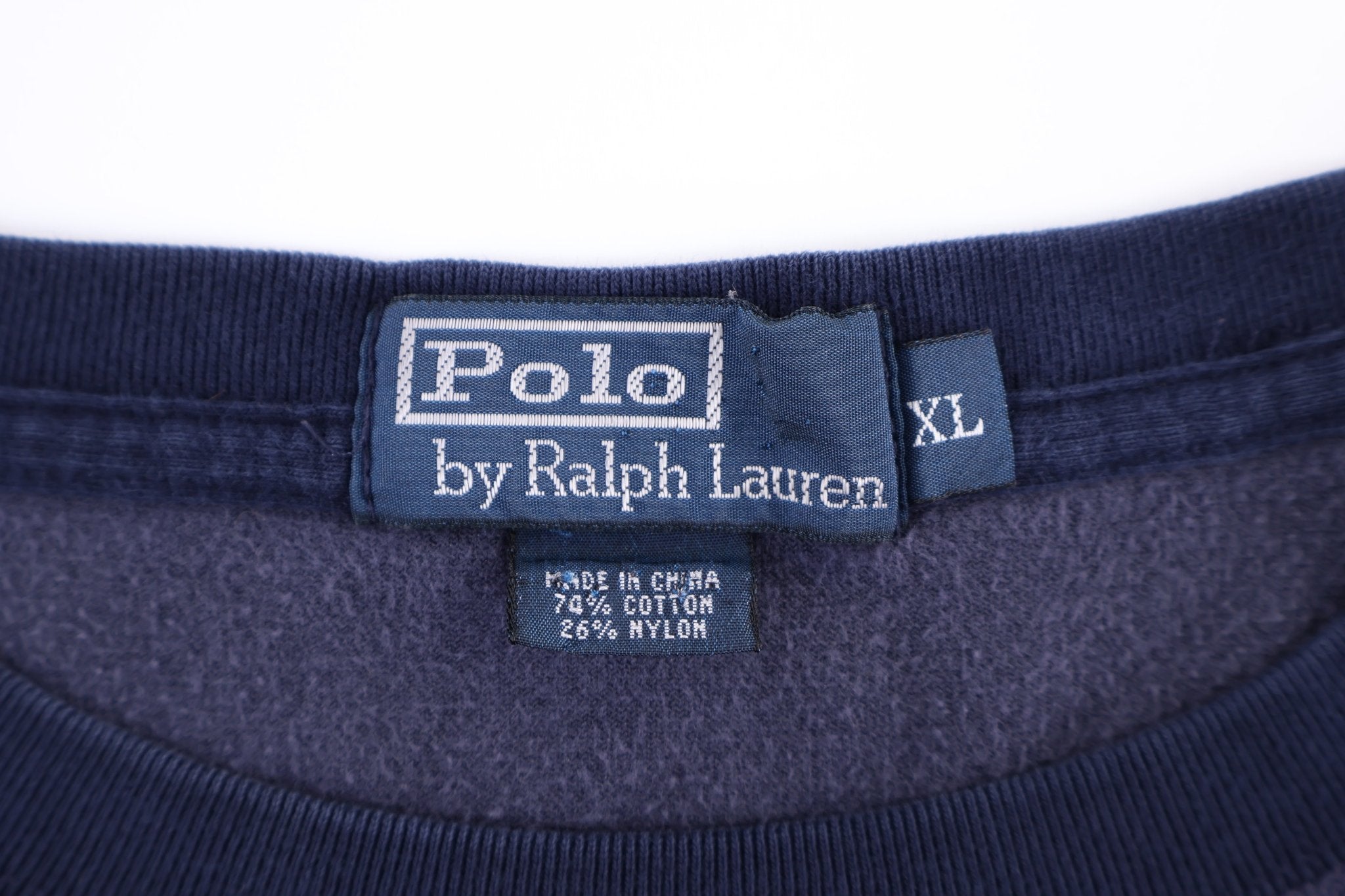 Polo by Ralph Lauren Valor Embroidered Logo Sweater - Sweater - Thrifted Threads