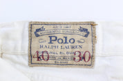 Polo by Ralph Lauren White Denim Pants - Pants - Thrifted Threads