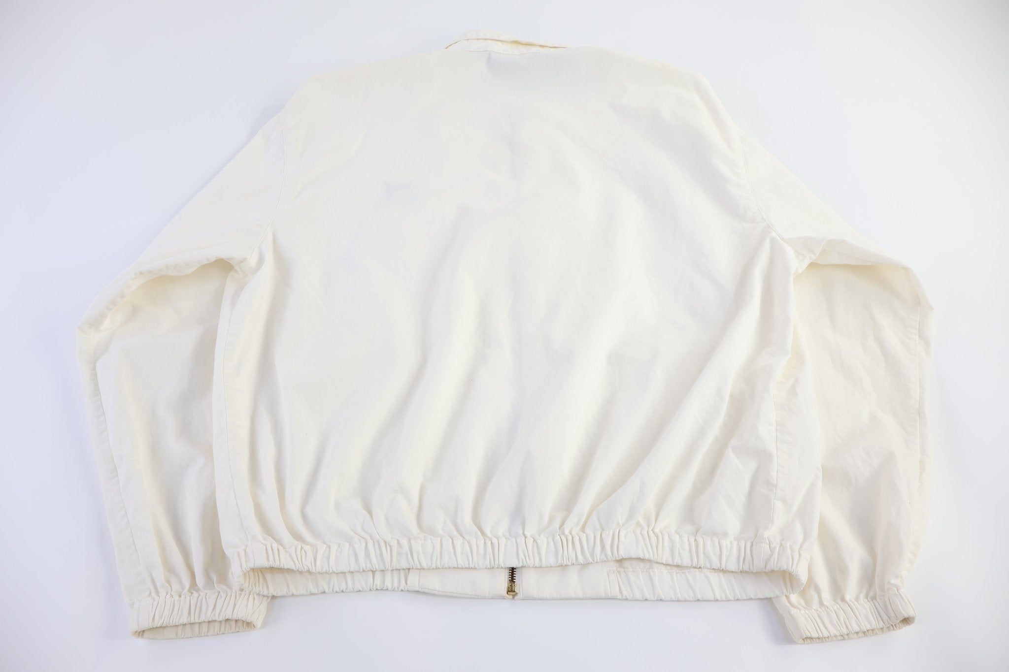 Polo by Ralph Lauren White Full Zip Jacket - Jacket - Thrifted Threads