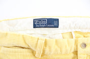 Polo by Ralph Lauren Yellow Corduroy Pants - ThriftedThreads.com