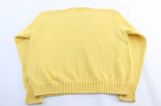 Polo by Ralph Lauren Yellow Knit Sweater - ThriftedThreads.com