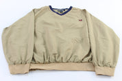 Polo Golf Ralph Lauren Embroidered Logo Windbreaker Pullover - ThriftedThreads.com