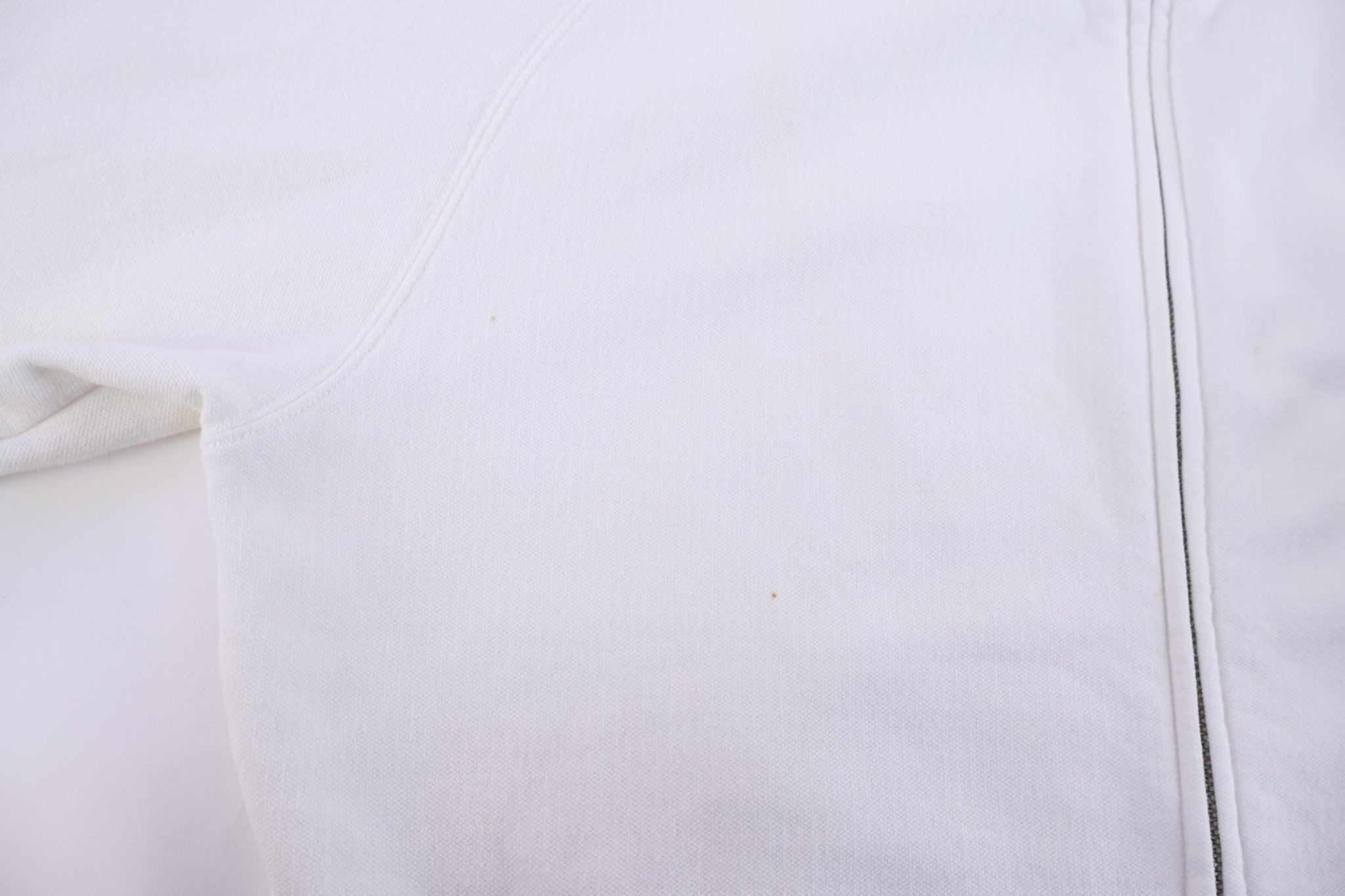 Polo Jeans Co Ralph Lauren White Full Zip Jacket - Jacket - Thrifted Threads