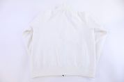 Polo Jeans Co Ralph Lauren White Full Zip Jacket - Jacket - Thrifted Threads