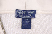 Polo Jeans Company Tan Full Zip Hoodie - Jacket - Thrifted Threads