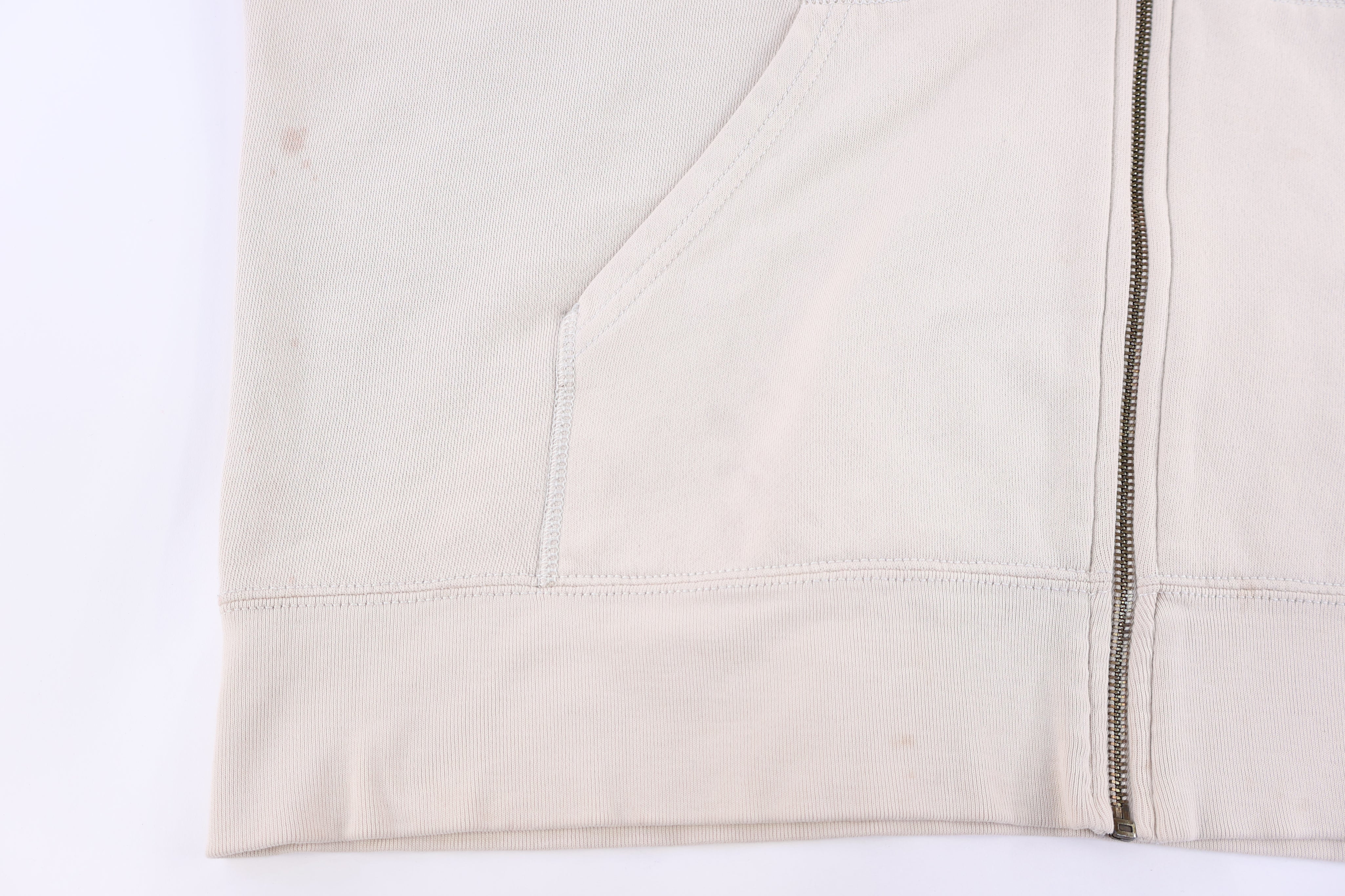 Polo Jeans Company Tan Full Zip Hoodie - Jacket - Thrifted Threads