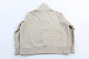 Polo Ralph Lauren Beige Elbow Patch Sweater - ThriftedThreads.com