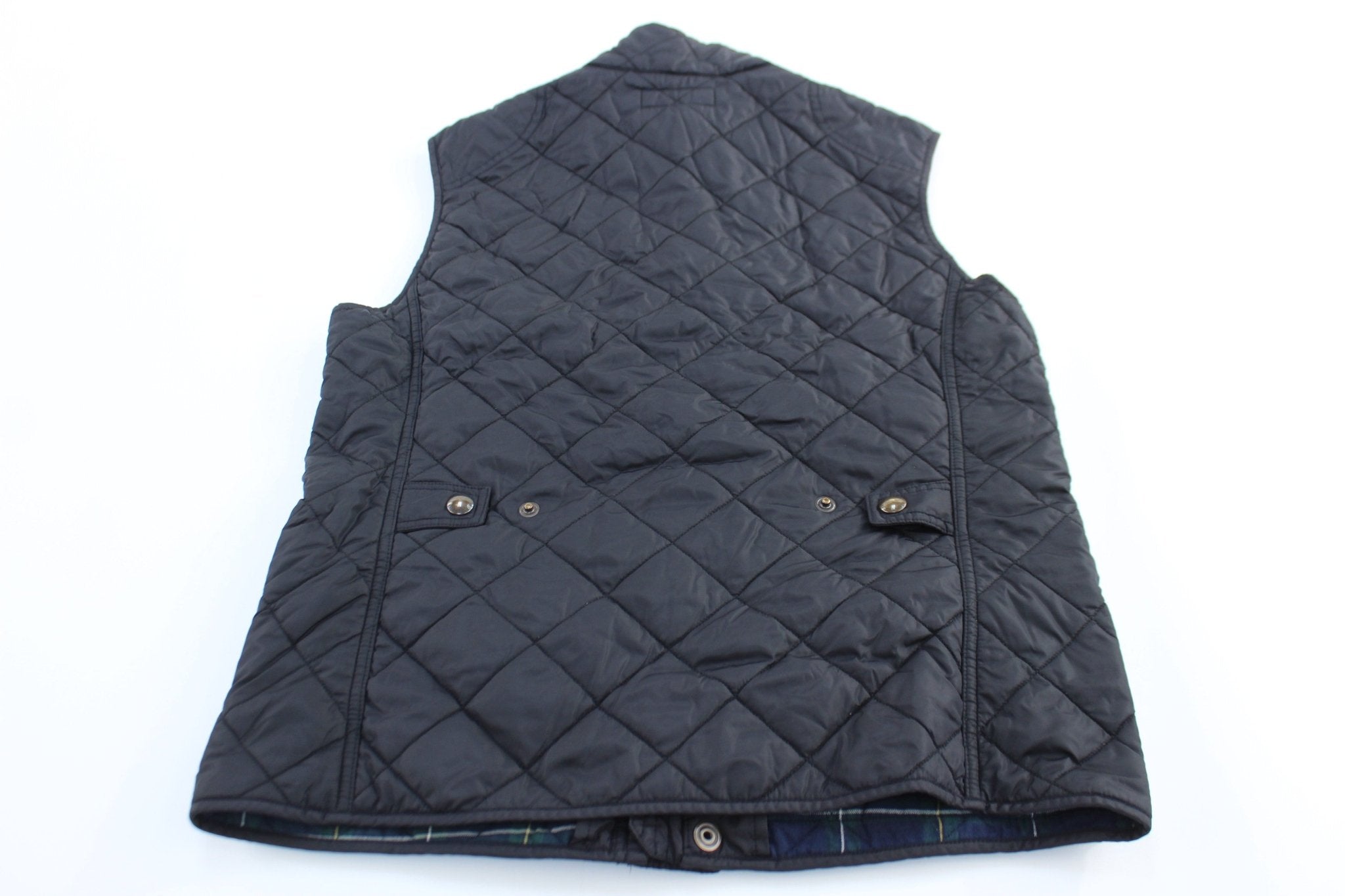 Polo Ralph Lauren Black Quilted Puffer Vest - ThriftedThreads.com