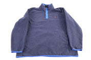 Polo Ralph Lauren Blue Pullover Fleece Sweater - Sweater - Thrifted Threads