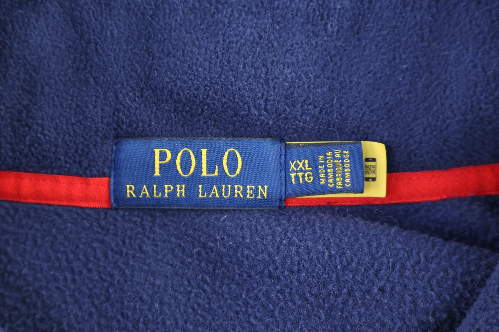 Polo Ralph Lauren Blue Pullover Fleece Sweater - Sweater - Thrifted Threads