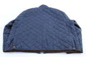 Polo Ralph Lauren Blue Quilted Zip Up Jacket - ThriftedThreads.com