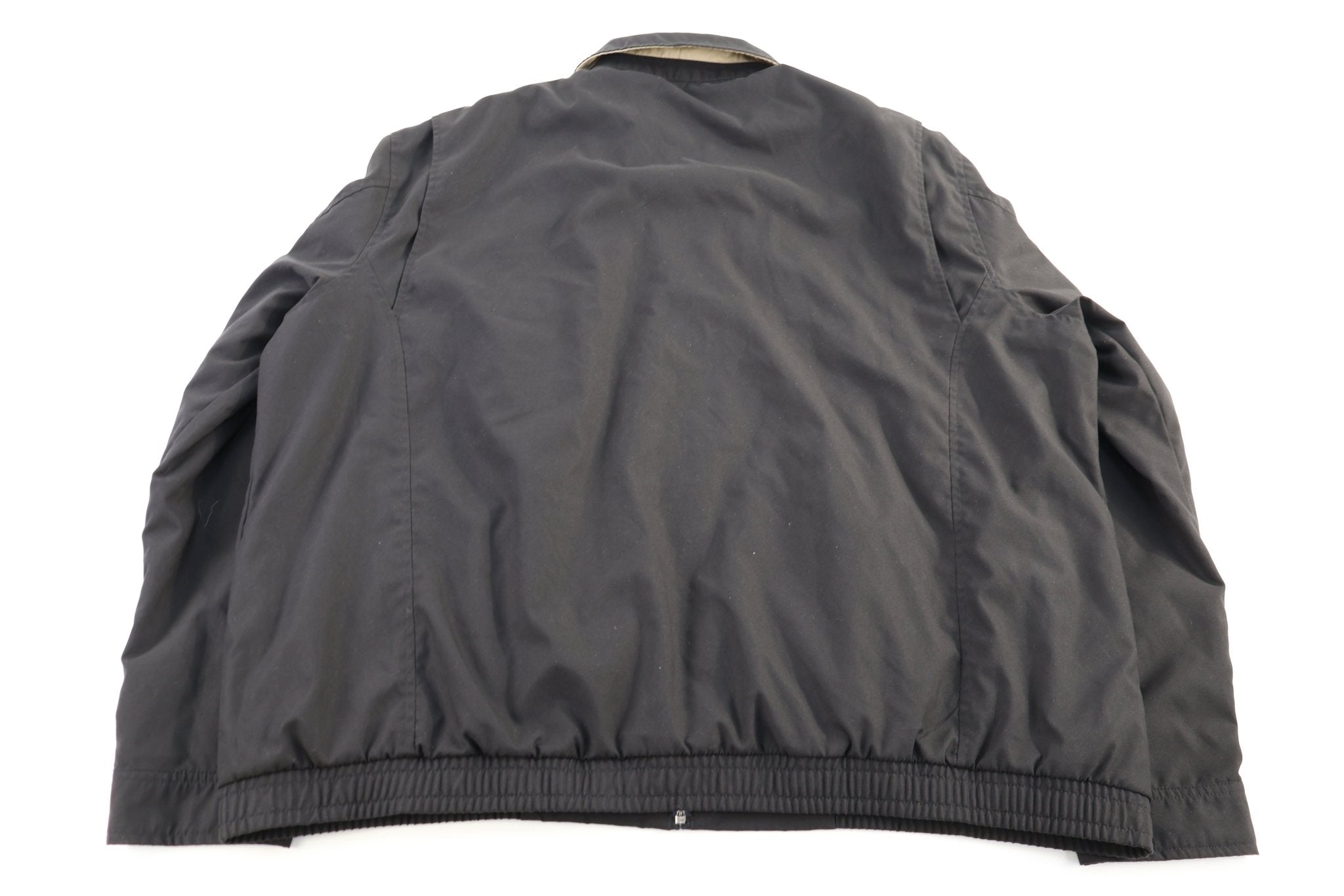 Polo Ralph Lauren Embroidered Logo Black Full Zip Jacket - jacket - Thrifted Threads